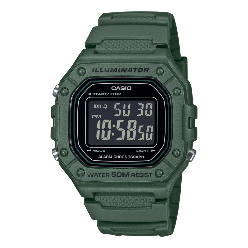 Casio W‑218H‑3BVDF