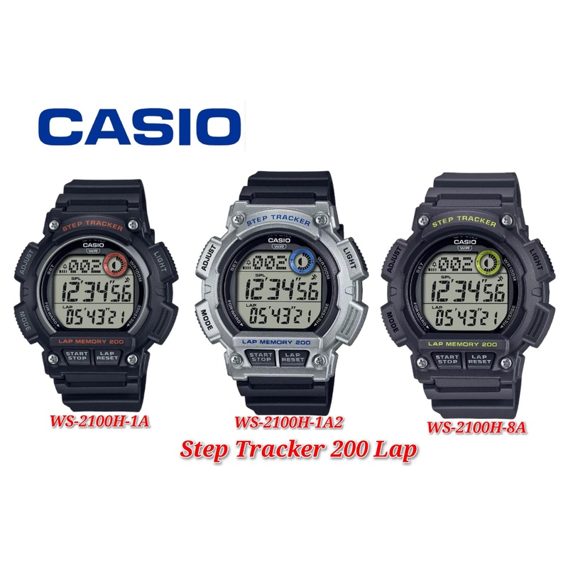 Casio WS-2100H-8BVDF thumbnail